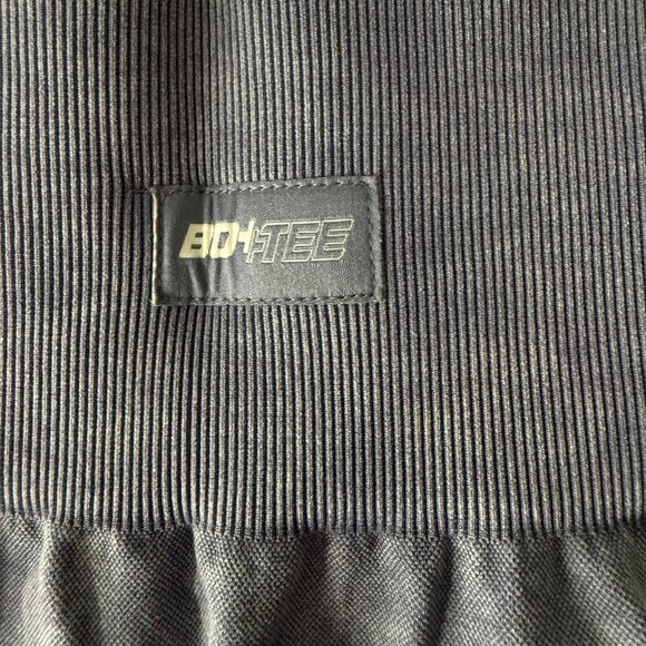 Bo + Tee Womens High Waisted Leggings Size L Blue Nylon Elastane - Picture 4 of 10